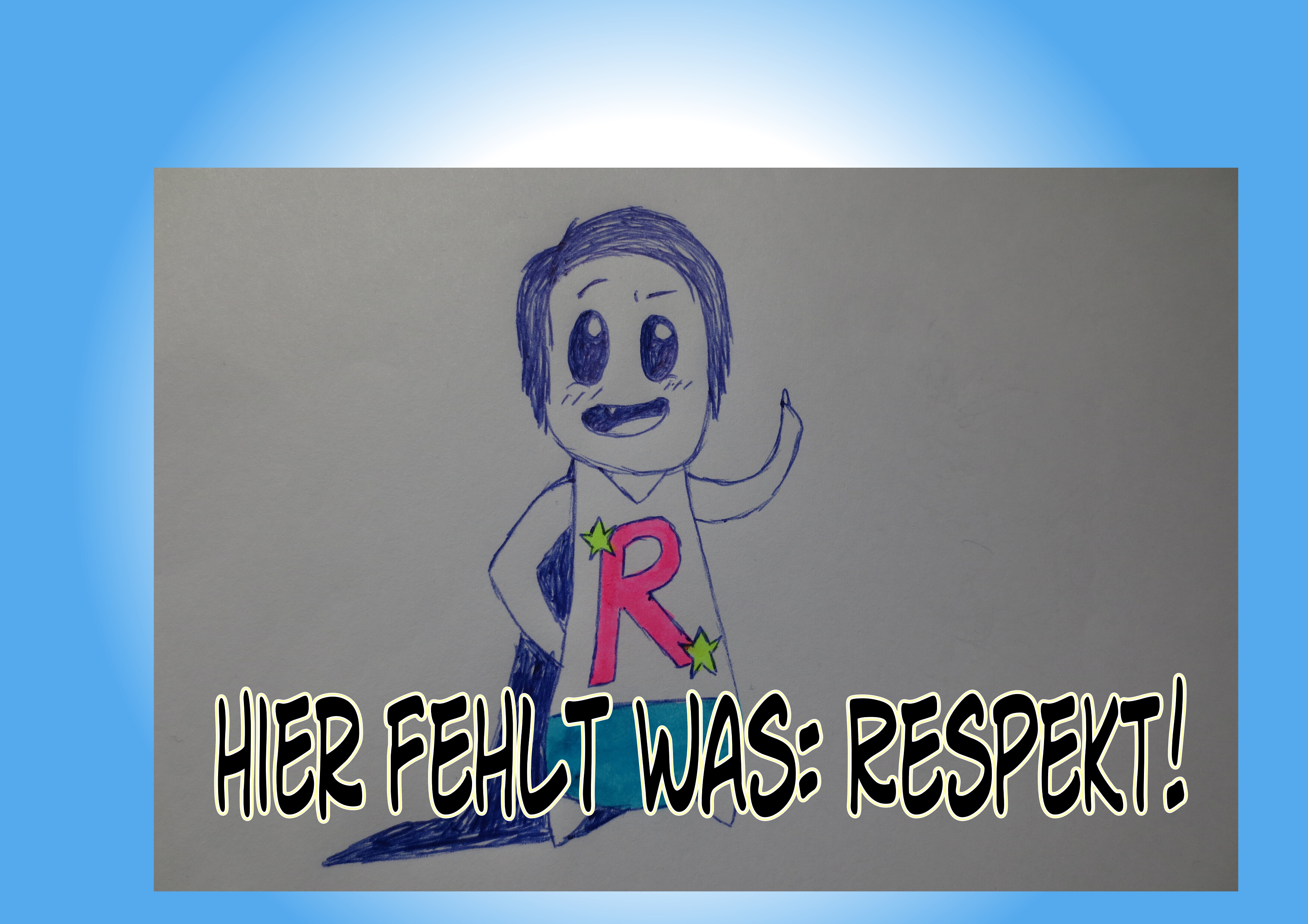 Hier fehlt was - Respekt!